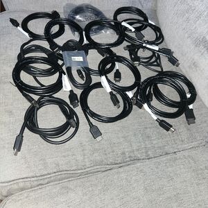 8 Bundle of Black HDMI Cables